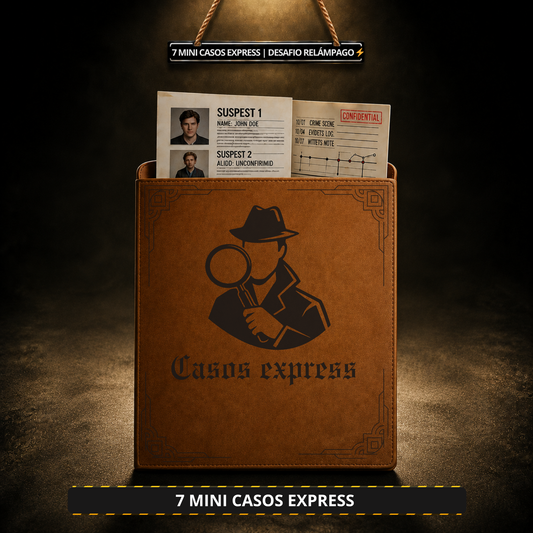 7 MINI CASOS EXPRESS | DESAFIO RELÁMPAGO ⚡️